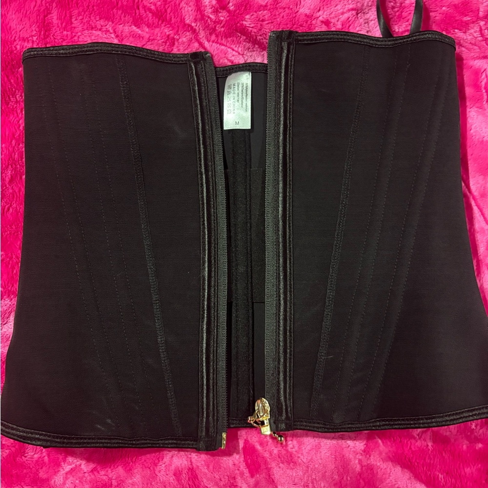 Black Zip Waist Traine Sz M